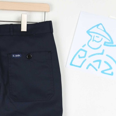 Pantalon Le Glazik pour les professionnels de la mer navy