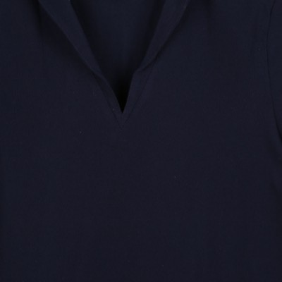 Tropique, V-neck T-shirt made in France collar