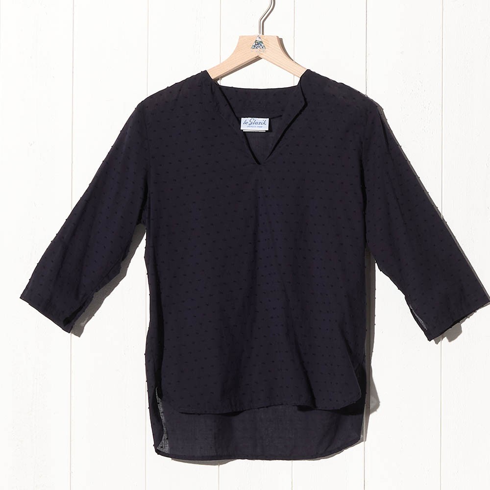 Vestale, Pitch Sailor smock in very light fabric Le Glazik Vestale, Pitch Sailor smock in very light fabric Le Glazik