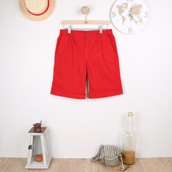 Balaste, Bermuda shorts in Stretch Gabardine