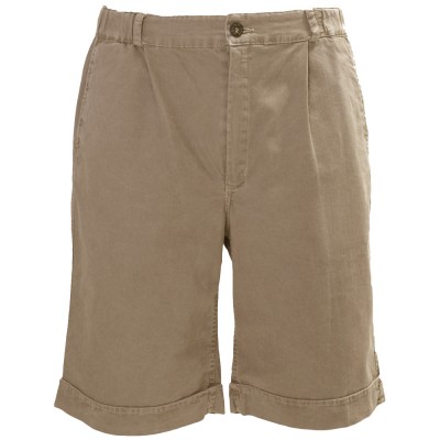 Balaste, Bermuda avec revers en gabardine stretch