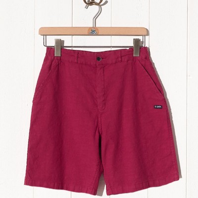 Blain, bermuda en coton & lin