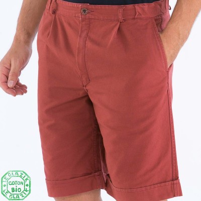 Carnac, Short homme en coton Bio - Maison Le Glazik