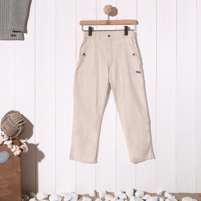 Pline, Linen and Cotton naturals capri pants