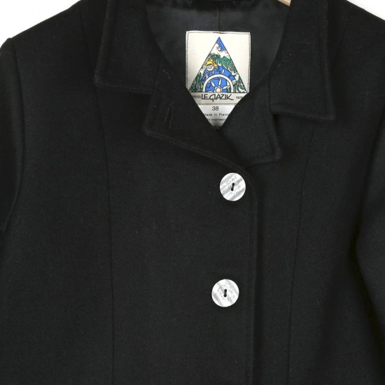 Fouesnant, Manteau femme hiver doublé en 100% laine Le Glazik Made in France