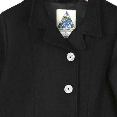 Fouesnant, Manteau femme hiver doublé en 100% laine Le Glazik Made in France