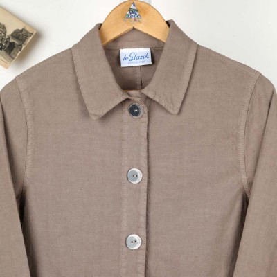Faenza, Linen and cotton jacket Le Glazik Jonc