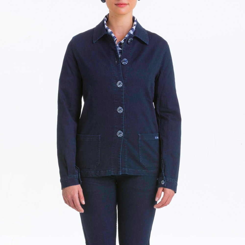 Veste Femme Finna Jean Indigo