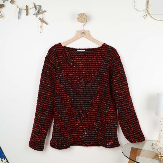 Taragonne, wool knitted pull-over Le Glazik