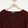 Taragonne, wool knitted pull-over Le Glazik