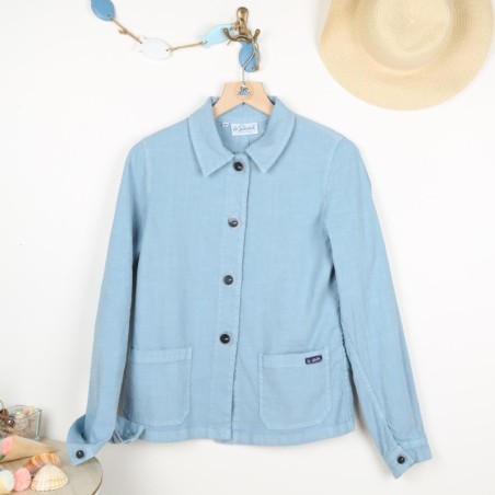Faenza Nuage, Veste lin et coton naturel