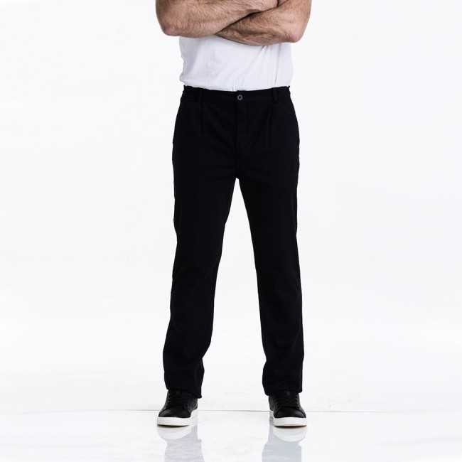 Pantalon Chino Marine En Coton Villaret Taille 42 Femme - Occasion Très Bon état, Coupe Droite