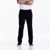 Pissaro, Black Stretch canvas pants and tapered legs
