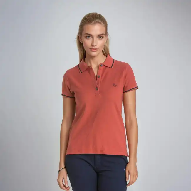 Polo Femme Zephyr brique