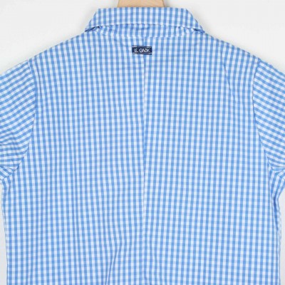 Mascaret, chemisier femme "Vichy" Bleu