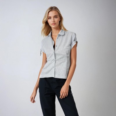 Melissande, Vintage style blouse white