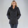 Fashion Women Marine Authentic Pea Coat LE Glazik Made In France