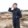 Bisquine, Curved Pea Coat made in France