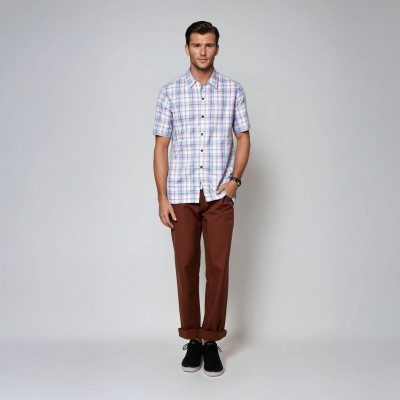 Le Glazik blanchi Shirt and pants Capbreton