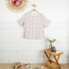 Marykate, blouse à pois 100% lin