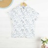 Molly, Fantasy printed Shirt in cotton