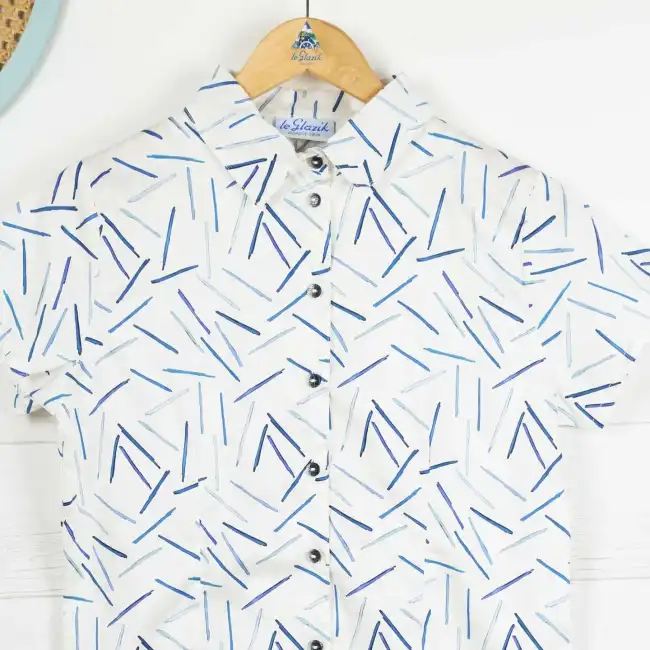 Molly, Fantasy printed Shirt in cotton