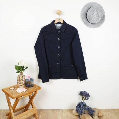 Folgoët, Veste en denim stretch