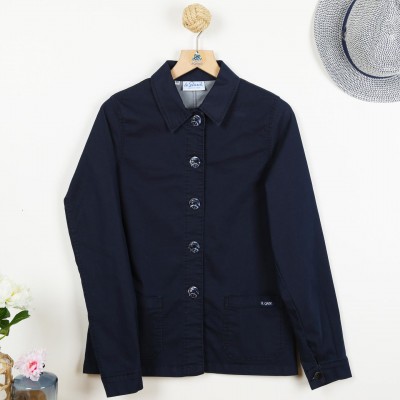 Folgoët, Veste en denim stretch