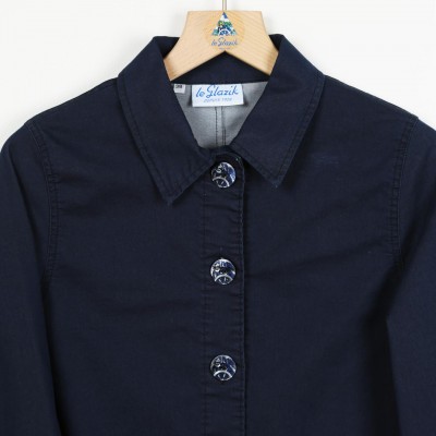 Folgoët, Veste en denim stretch