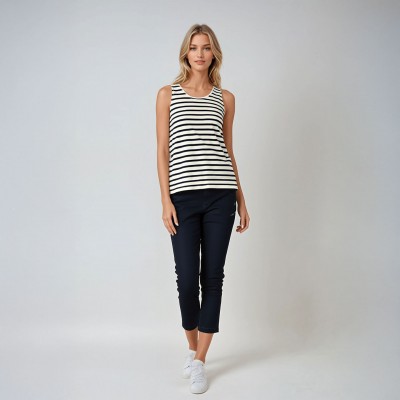 Pénélope, Denim Capri pants