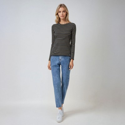 Marieanne, Lightweight Brushed cotton jersey Top