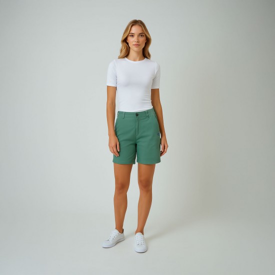 Barre, Bermuda shorts in strecth canvas romarin
