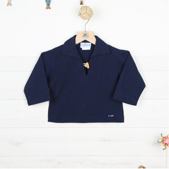 Roseau navy, Vareuse en jersey