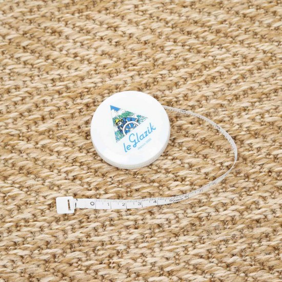 Pocket seamstress tape measure, Inch and Cm Le Glazik