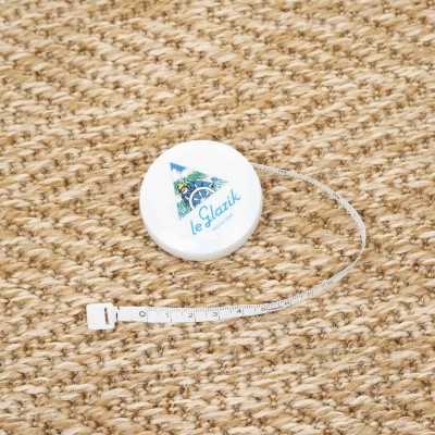 Pocket seamstress tape measure, Inch and Cm Le Glazik