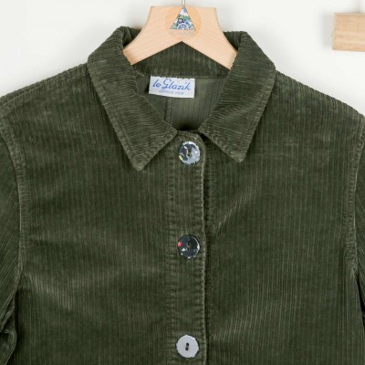 Formia, Veste en velours stretch