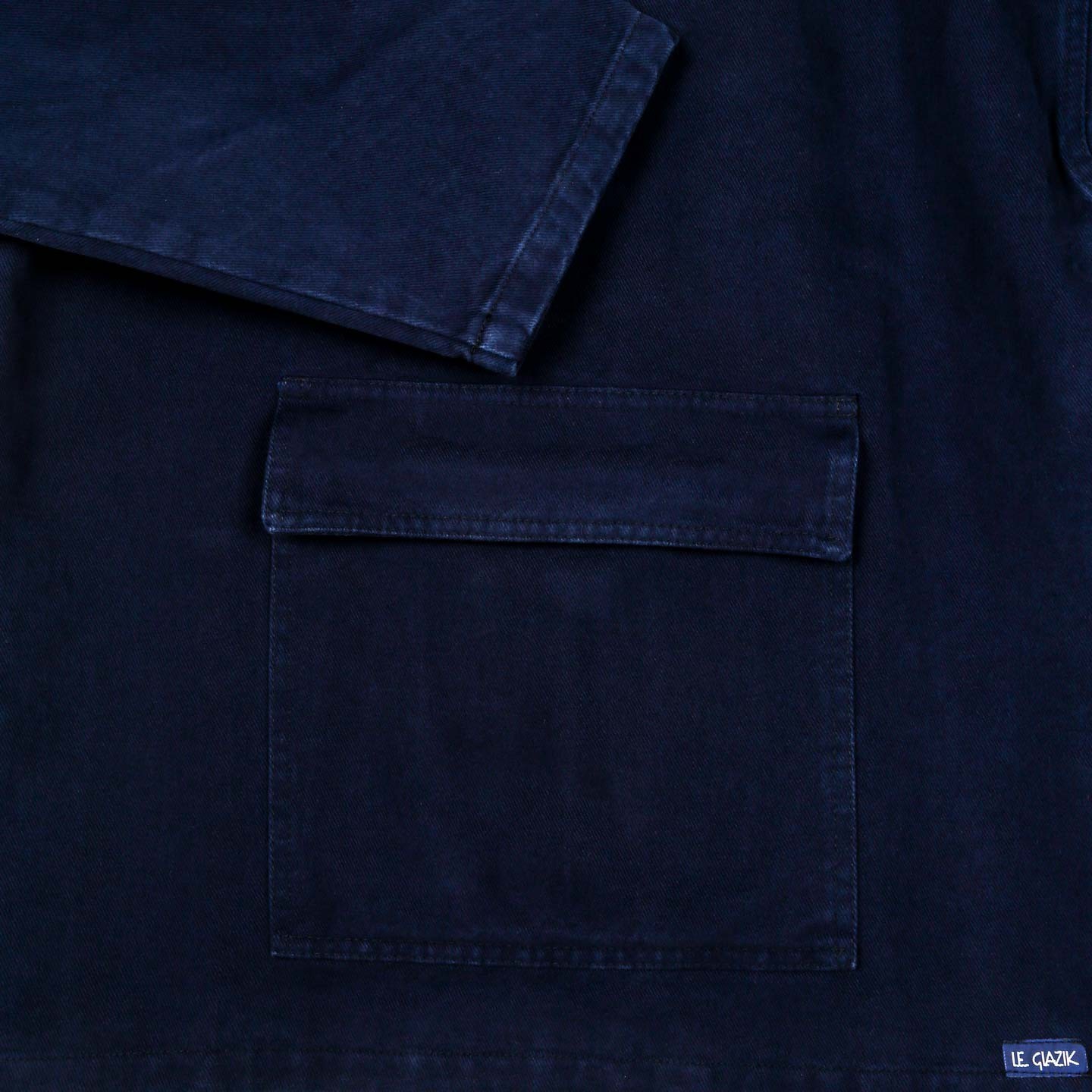 Briec, Thick Drill Smock - Maison Le Glazik