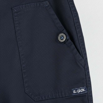Pompadour, Stretch coton canvas pirate pants for woman navy
