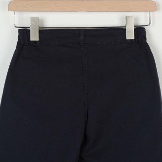 Pompadour, Corsaire en toile stretch coton pantacourt navy