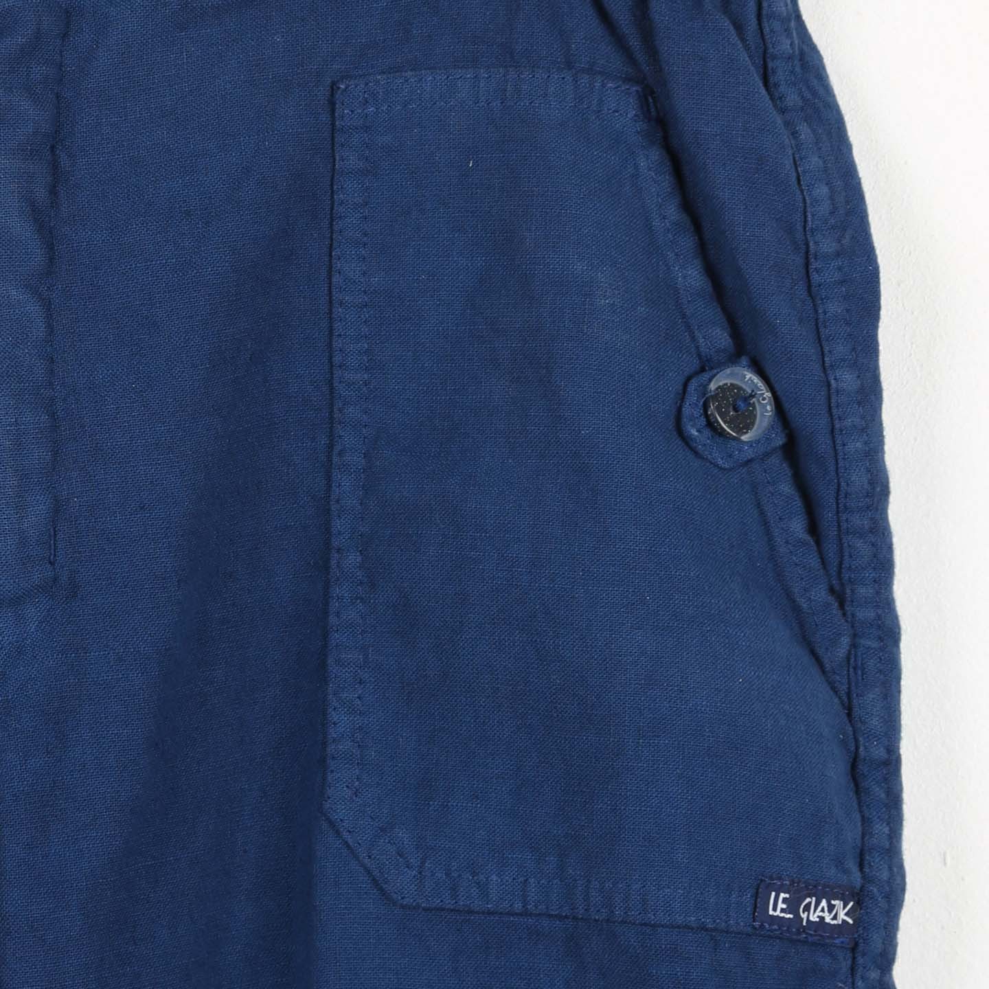 Pontoise, Linen/Coton pirate pants encrier
