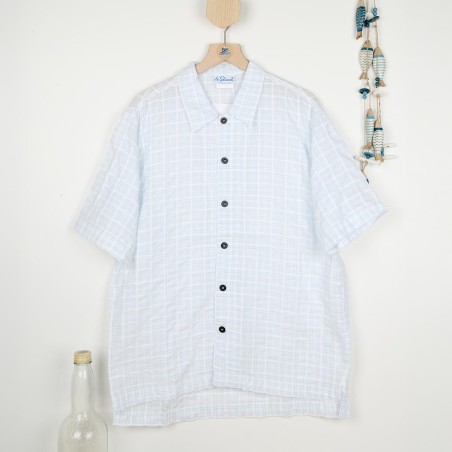 Caliorne, Chemise à carreaux très légère en 100% coton