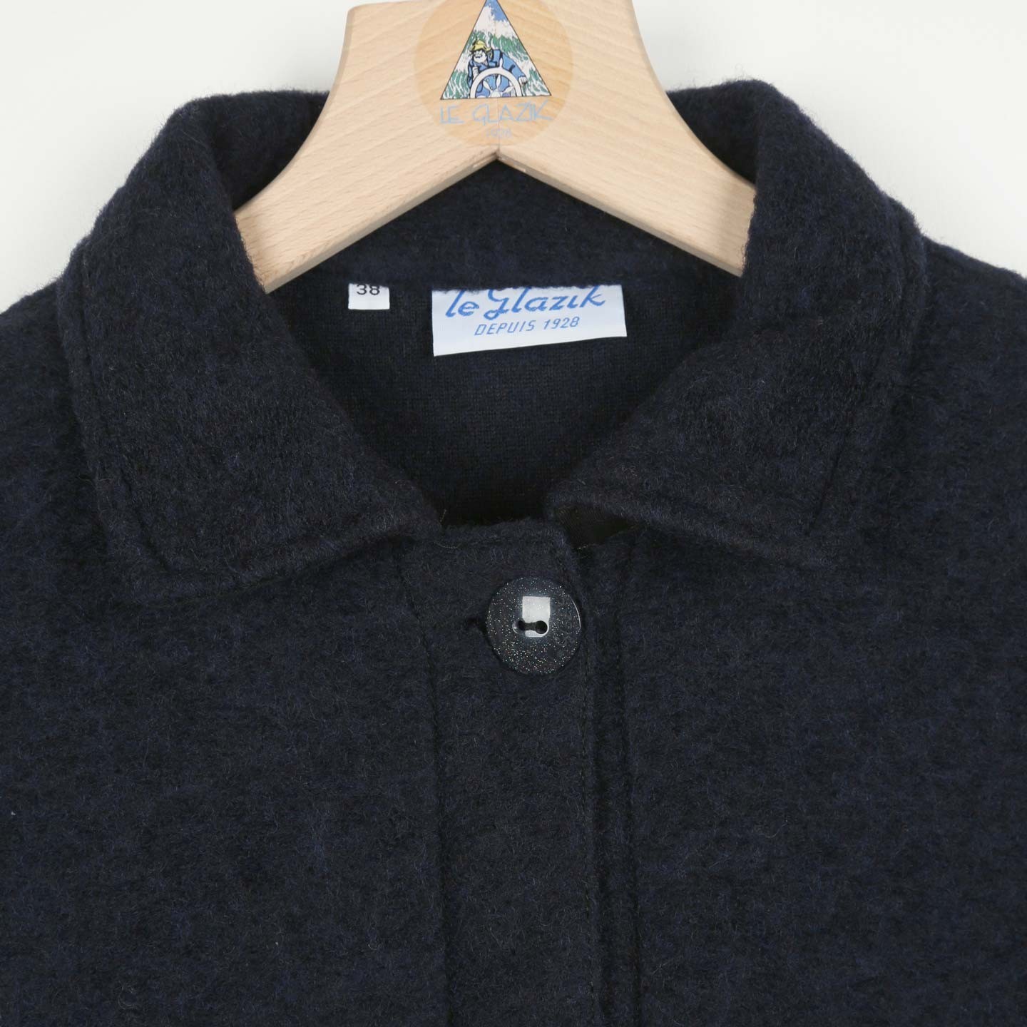 Mafate, Veste en Laine Bouillie