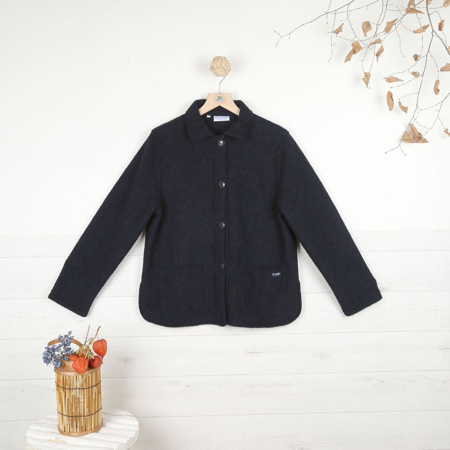 Mafate, Veste en Laine Bouillie