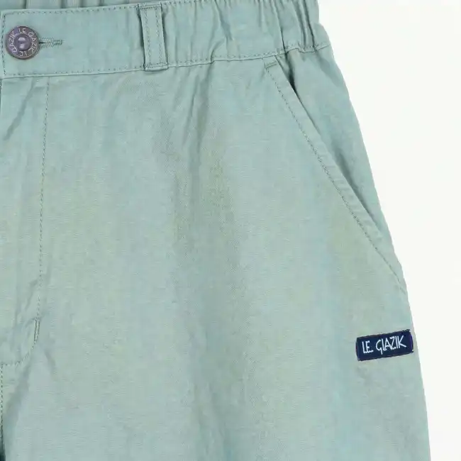 Barre, Bermuda en toile stretch
