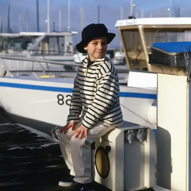 Rosa, Vareuse enfant jersey rayé