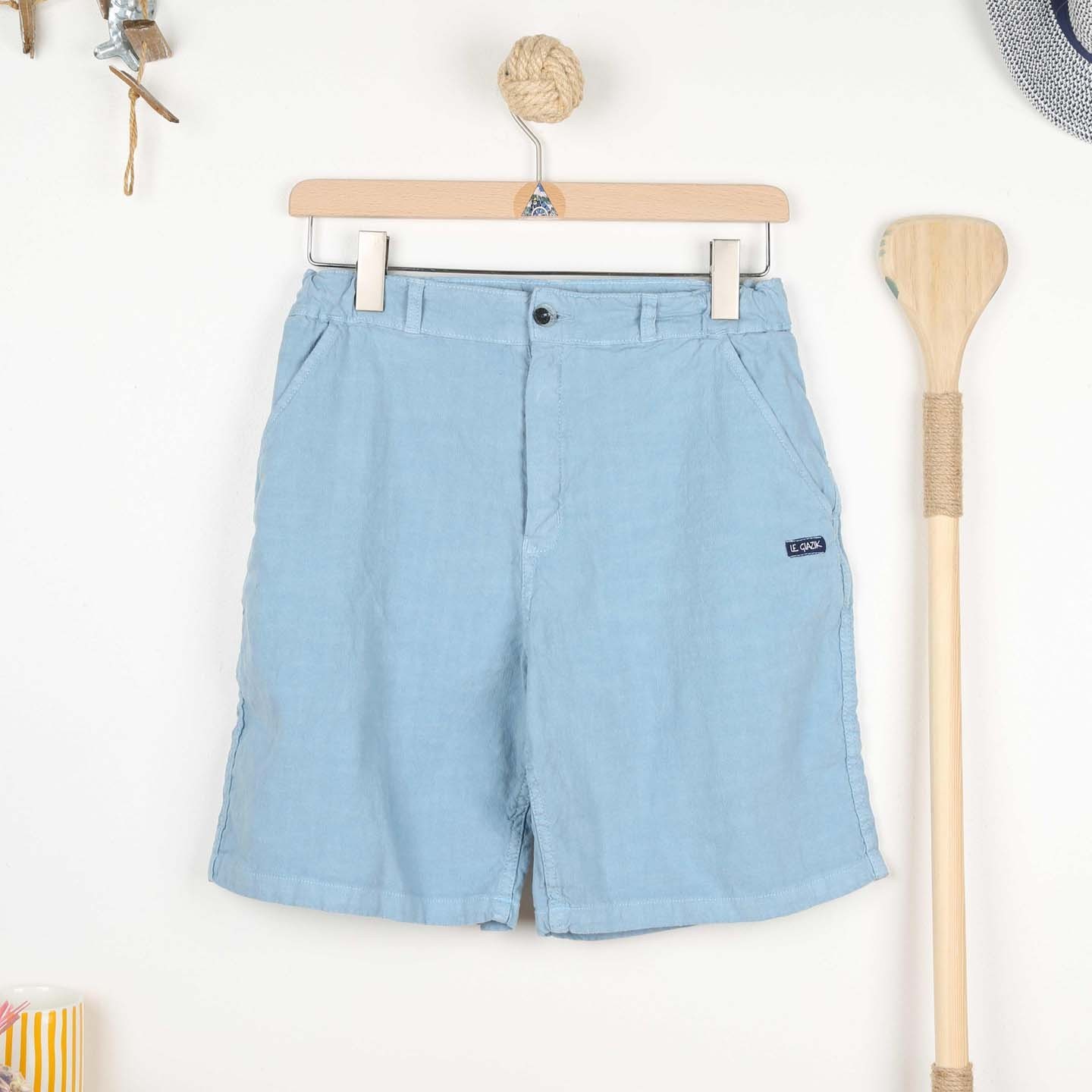 Blain, linen/cotton bermuda shorts women cloud