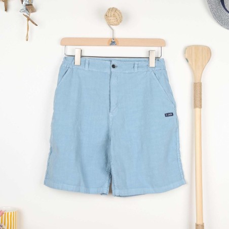 Blain, linen/cotton bermuda shorts women cloud