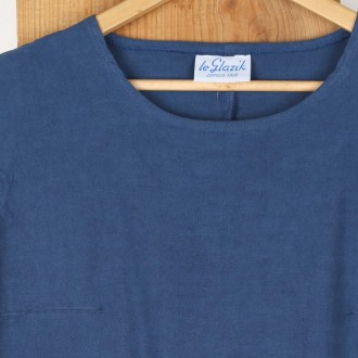 Marjolaine, Robe lin et coton naturel