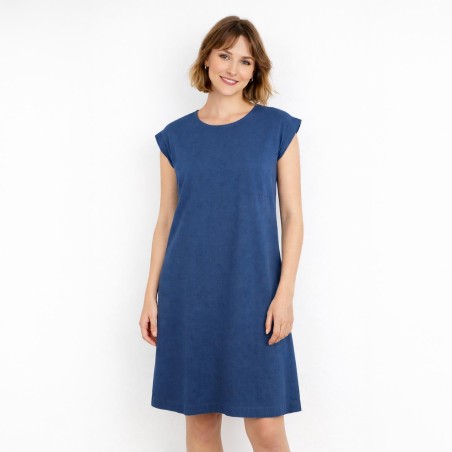 Marjolaine Encrier Robe lin et coton naturel Le Glazik