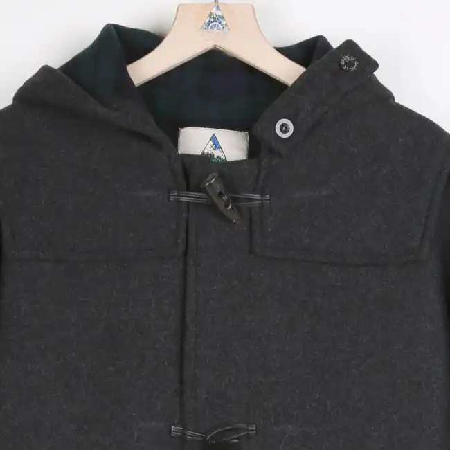 Gabier, Double-Face Melton Duffle-Coat - Maison Le Glazik